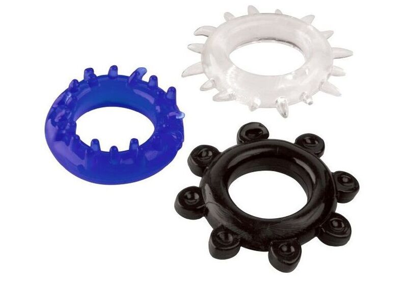 Anillos de erección para la ampliación visual del pene