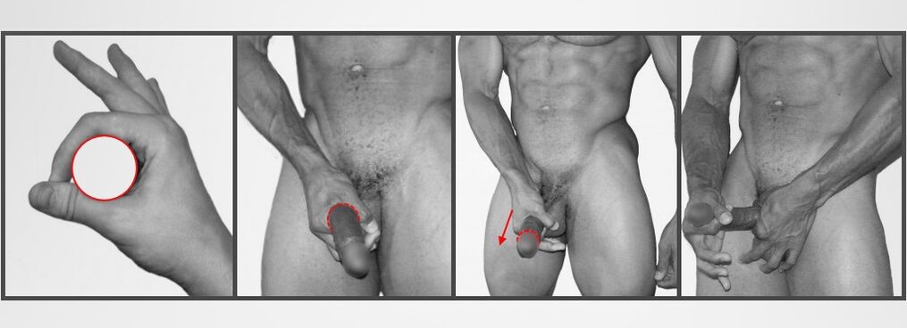 Técnica Jelqing - Ejercicios para agrandar el pene