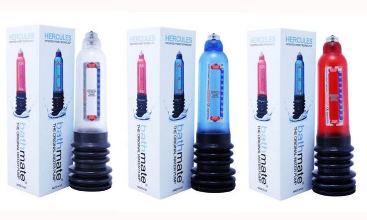hidrobombas para agrandar el pene